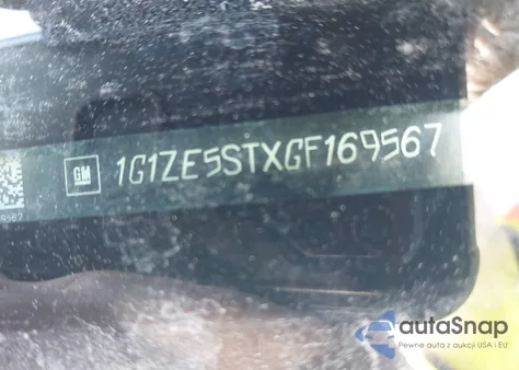 2016 Chevrolet Malibu 1Lt из США, поврежденный, VIN 1G1ZE5STXGF169567